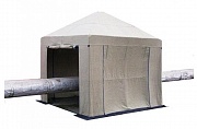 Купить Tent Палатка сварщика 3х3 ( м ) Брезент. Усиленный каркас труба 25мм. по цене 1 786 руб.